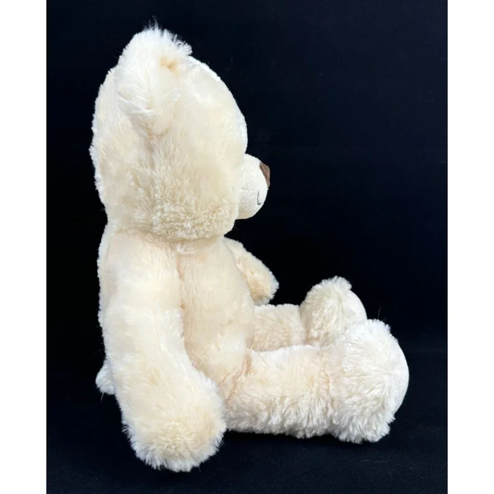 Build A Bear Workshop Lil Buttercream Cub Teddy Bear Plush Soft Cuddly Off-White